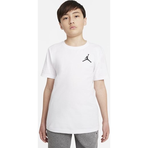T-shirt dla dużych dzieci (chłopców) Jordan - Biel Jordan L Nike poland