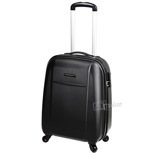 ABS02 walizka kabinowa - czarny apeks-pl czarny duży