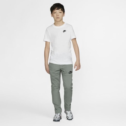 T-shirt dla dużych dzieci Nike Sportswear - Biel Nike XS Nike poland