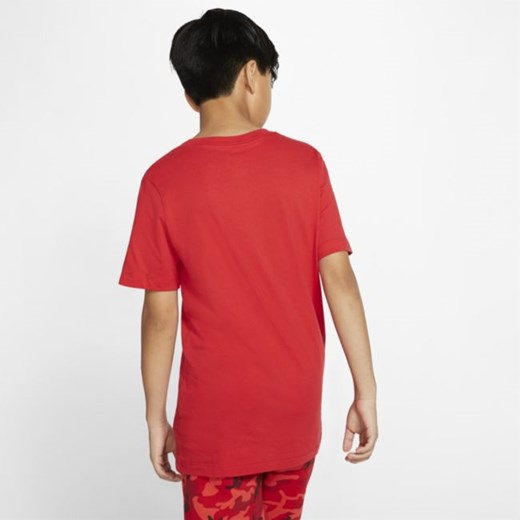 T-shirt dla dużych dzieci Nike Sportswear - Czerwony Nike XS Nike poland