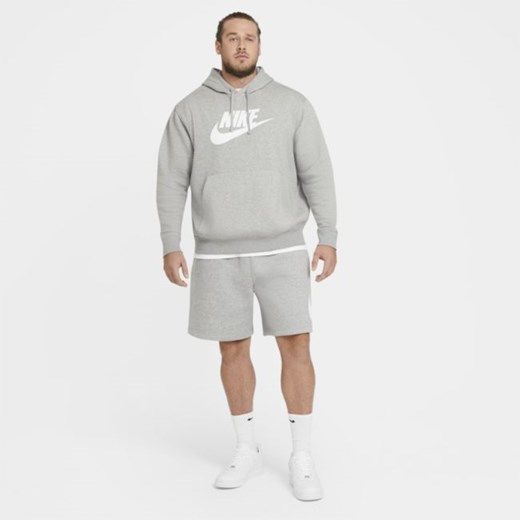 Spodenki męskie z nadrukiem Nike Sportswear Club - Szary Nike 3XL Nike poland