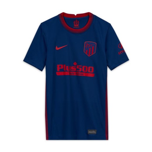 Koszulka piłkarska dla dużych dzieci Atlético Madryt Stadium 2020/2021 (wersja Nike S Nike poland