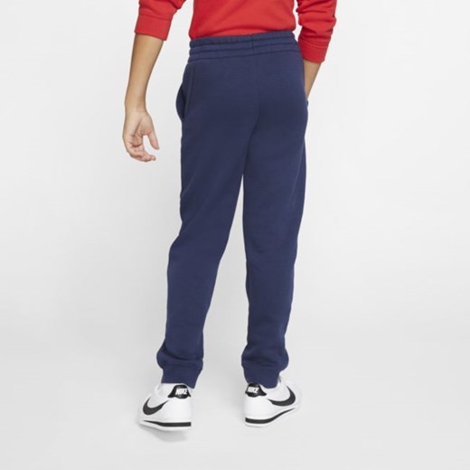 Spodnie dla dużych dzieci Nike Sportswear Club Fleece - Niebieski Nike S Nike poland