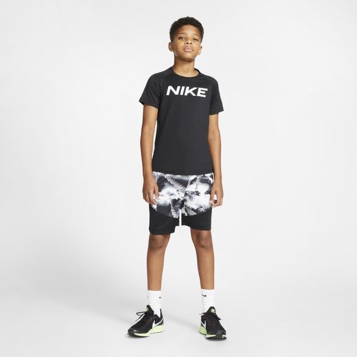 Koszulka treningowa z krótkim rękawem dla dużych dzieci (chłopców) Nike Pro - Nike M Nike poland