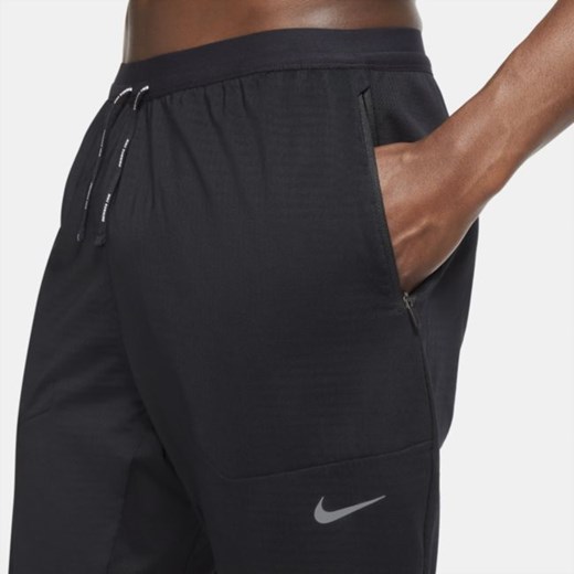 Męskie spodnie z dzianiny do biegania Nike Phenom Elite - Czerń Nike XL Nike poland