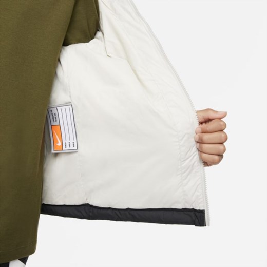 Kurtka z syntetycznym wypełnieniem dla dużych dzieci Nike Sportswear - Szary Nike XS Nike poland