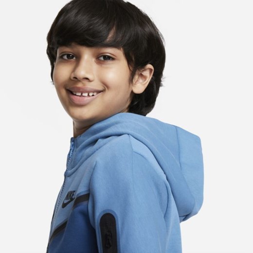 Rozpinana bluza z kapturem dla dużych dzieci (chłopców) Nike Sportswear Tech Nike L Nike poland