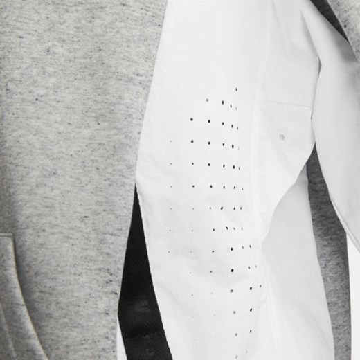 Bluza damska Nike z aplikacjami  szara 