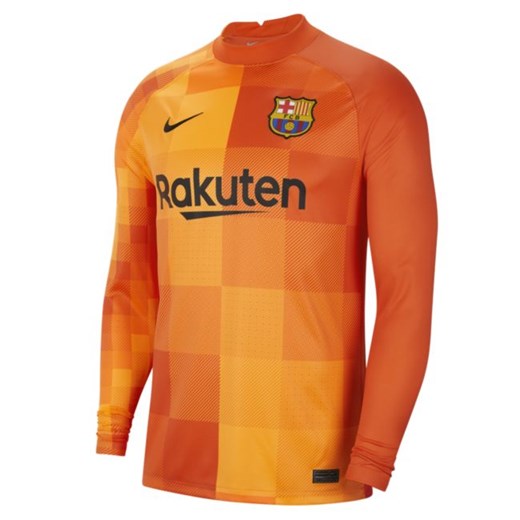 Męska koszulka piłkarska z długim rękawem FC Barcelona 2021/22 Stadium Nike L wyprzedaż Nike poland
