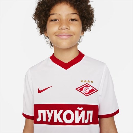 Koszulka piłkarska dla dużych dzieci Nike Dri-FIT Spartak Moskwa Stadium 2021/22 Nike M Nike poland