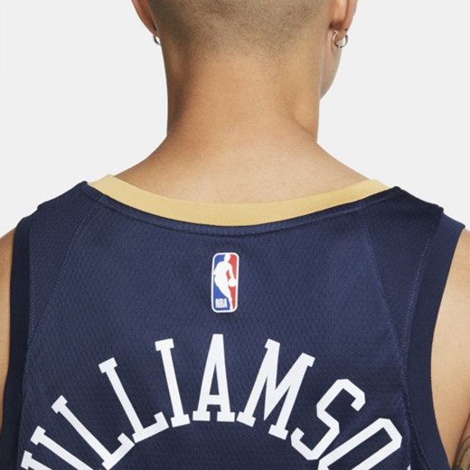 Męska koszulka Nike NBA Swingman Zion Williamson Pelicans Icon Edition 2020 - Nike S wyprzedaż Nike poland