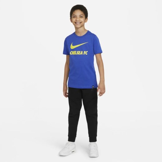 Nike t-shirt chłopięce niebieski 