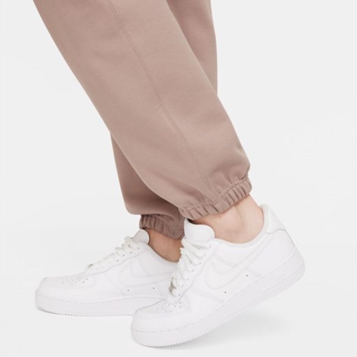 Damskie spodnie z dzianiny NikeLab - Brązowy Nike XL Nike poland