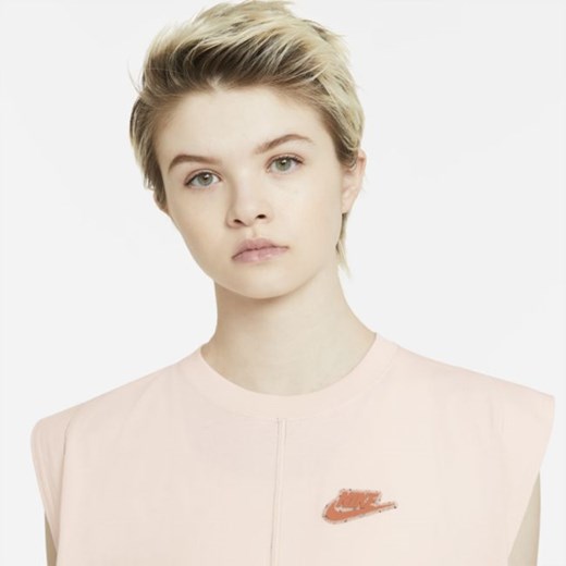 Bluzka damska Nike w stylu klasycznym bawełniana