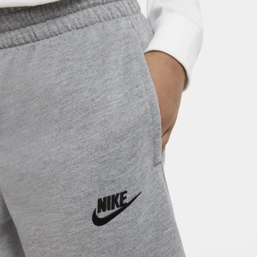 Spodenki z dżerseju dla dużych dzieci (chłopców) Nike Sportswear - Szary Nike M Nike poland