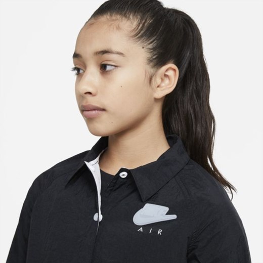 Kurtka dla dużych dzieci (dziewcząt) Nike Air - Czerń Nike M Nike poland