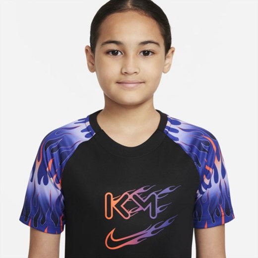 Koszulka piłkarska dla dużych dzieci Nike Dri-FIT Kylian Mbappé - Czerń Nike L Nike poland