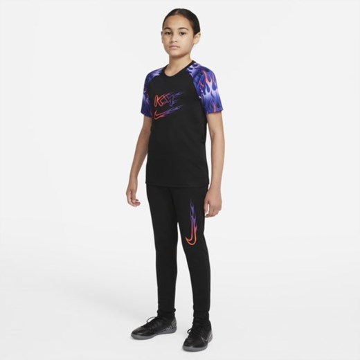 Koszulka piłkarska dla dużych dzieci Nike Dri-FIT Kylian Mbappé - Czerń Nike S Nike poland