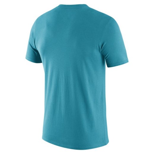 T-shirt męski z logo Jordan Dri-FIT NBA Charlotte Hornets - Niebieski Jordan S Nike poland