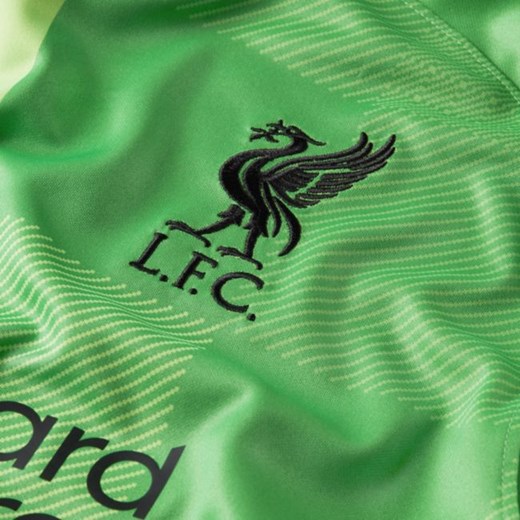 Męska koszulka piłkarska Liverpool FC 2021/22 Stadium Goalkeeper - Zieleń Nike XL Nike poland