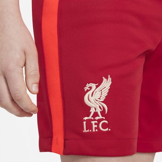 Spodenki piłkarskie dla dużych dzieci Liverpool FC Stadium 2021/22 (wersja Nike S Nike poland