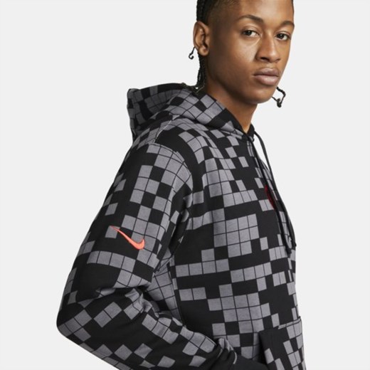 Bluza męska Nike w nadruki w stylu młodzieżowym wielokolorowa 