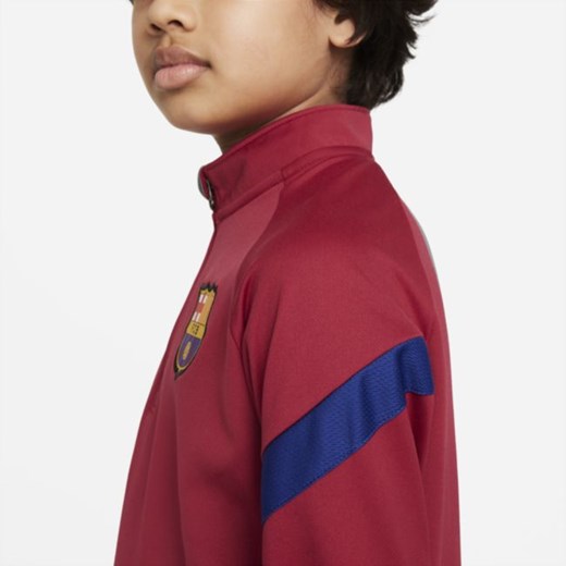 Treningowa koszulka piłkarska dla dużych dzieci Nike Dri-FIT FC Barcelona Nike XS Nike poland