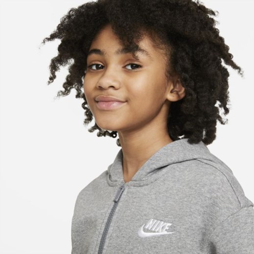 Bluza dziewczęca Nike dzianinowa 