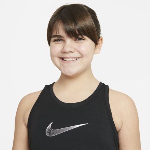 Treningowa koszulka bez rękawów dla dużych dzieci (dziewcząt) Nike Trophy Nike M+ Nike poland