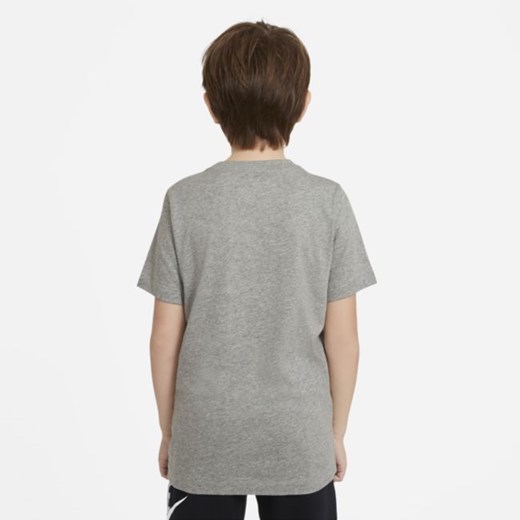 T-shirt dla dużych dzieci Swoosh Nike Sportswear - Szary Nike S Nike poland