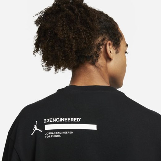 Męski T-shirt z długim rękawem Jordan 23 Engineered - Czerń Jordan S Nike poland