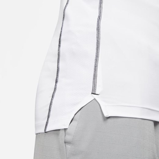 Męska koszulka bez rękawów o przylegającym kroju Nike Pro Dri-FIT - Biel Nike S Nike poland