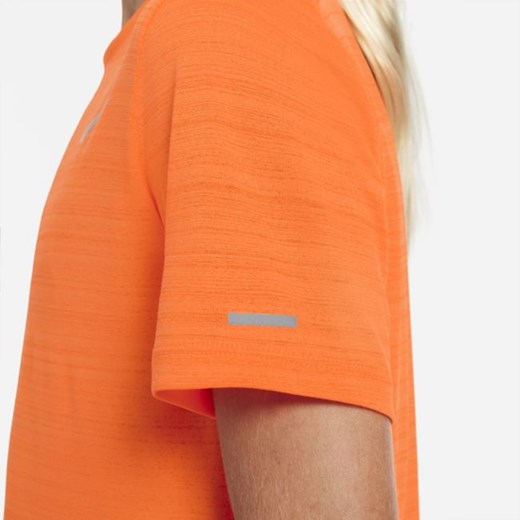 Koszulka treningowa dla dużych dzieci (chłopców) Nike Dri-FIT Miler - Nike M okazyjna cena Nike poland