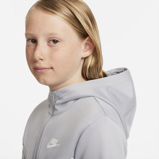 Bluza z kapturem i zamkiem na całej długości dla dużych dzieci (chłopców) Nike Nike L Nike poland