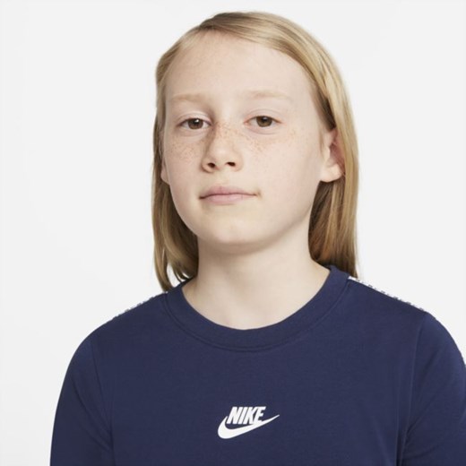 T-shirt dla dużych dzieci (chłopców) Nike Sportswear - Niebieski Nike L Nike poland