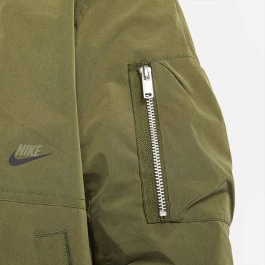 Męska kurtka typu bomberka z podszewką Nike Sportswear Style Essentials - Zieleń Nike S Nike poland