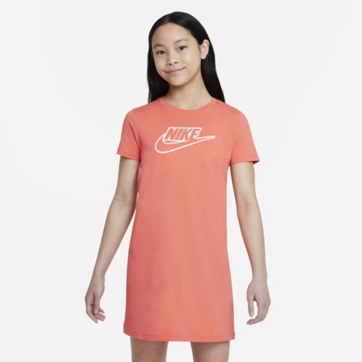 Sukienka typu T-shirt dla dużych dzieci (dziewcząt) Nike Sportswear - Nike XL Nike poland