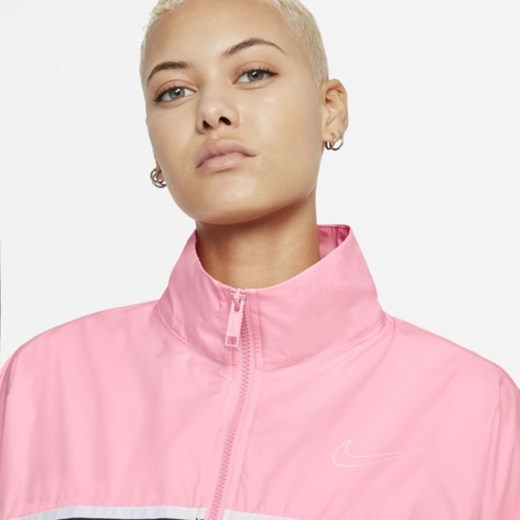 Kurtka damska Nike na jesień różowa 