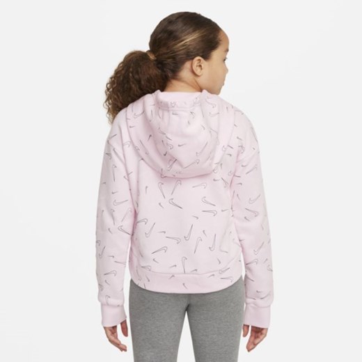 Bluza dziewczęca Nike w nadruki