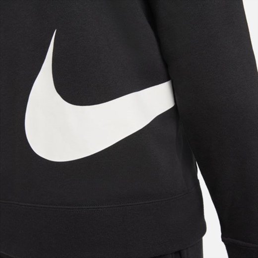 Dzianinowa bluza z kapturem i zamkiem na całej długości dla dużych dzieci Nike XL Nike poland