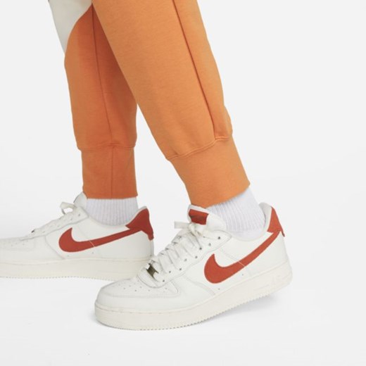 Spodnie męskie Nike Sportswear Swoosh Tech Fleece - Pomarańczowy Nike XL Nike poland