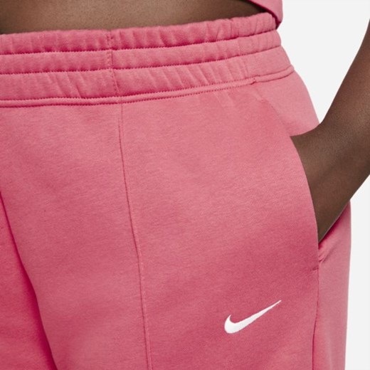 Damskie spodnie z dzianiny Nike Sportswear Trend (duże rozmiary) - Różowy Nike 2X Nike poland