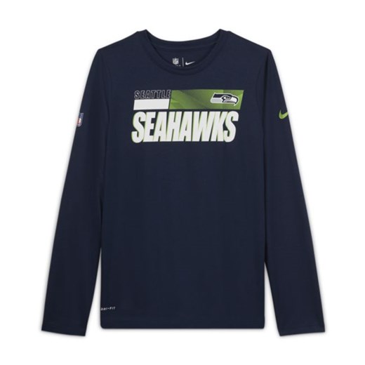 T-shirt dla dużych dzieci (chłopców) Nike Legend Sideline (NFL Seattle Seahawks) Nike LARGE Nike poland
