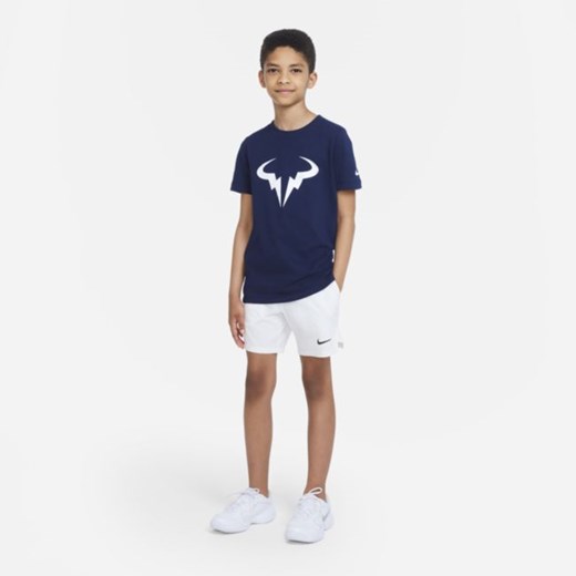 T-shirt do tenisa dla dużych dzieci (chłopców) NikeCourt Dri-FIT Rafa - Nike XS Nike poland