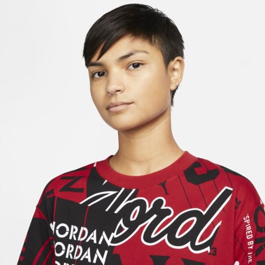 T-shirt damski Jordan Heritage - Czerwony Jordan XL Nike poland