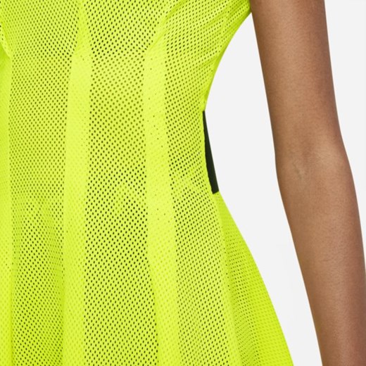 Damska sukienka tenisowa NikeCourt Dri-FIT Naomi Osaka - Żółć Nike XL wyprzedaż Nike poland