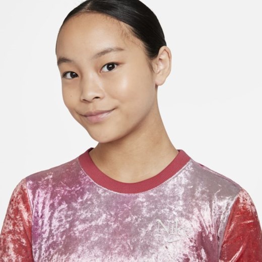 Sukienka dla dużych dzieci (dziewcząt) Nike Sportswear - Różowy Nike M Nike poland