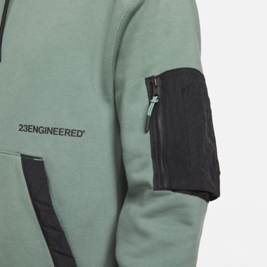 Męska dzianinowa bluza z kapturem Jordan 23 Engineered - Szary Jordan 2XL Nike poland
