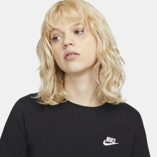 Damski T-shirt klubowy Nike Sportswear - Czerń Nike M Nike poland