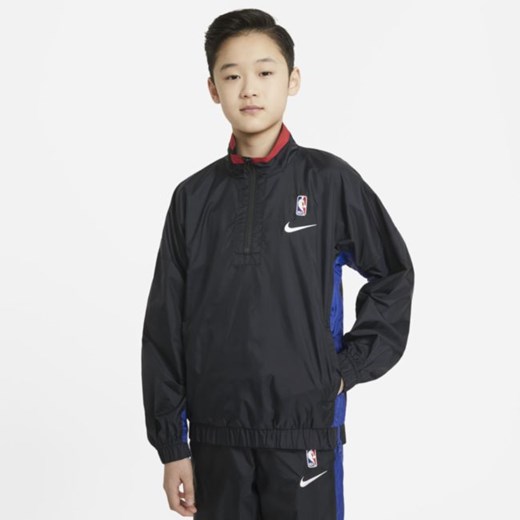Dres dla dużych dzieci (chłopców) Team 31 Courtside Nike NBA - Czerń Nike L Nike poland